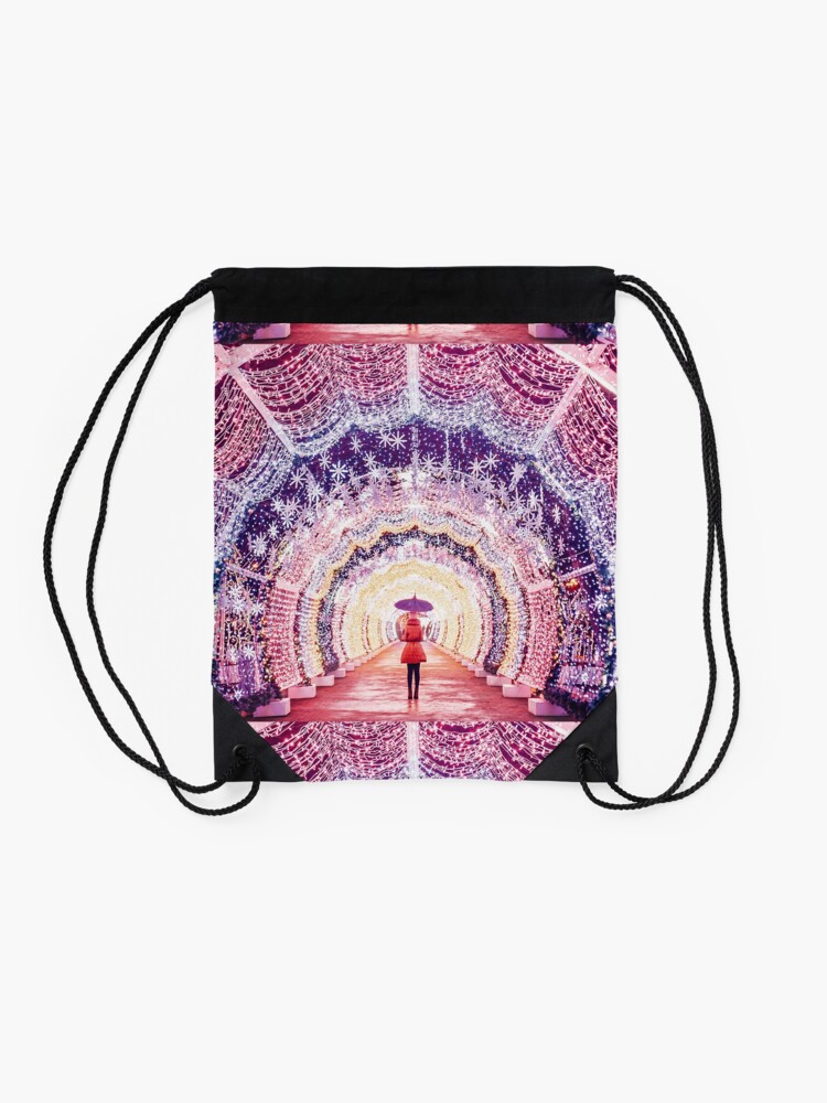 Vista alternativa de Mochila saco Psicodélico Moscú