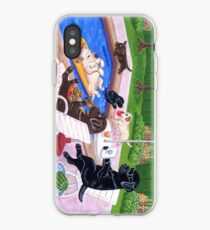 Pool Party Labradors 2 iPhone Case