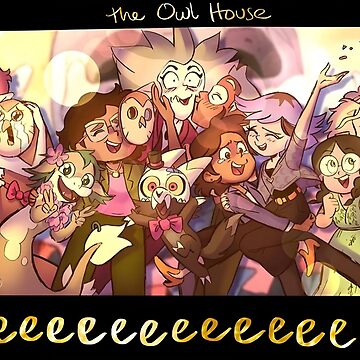 The Owl House characters BYE Poster for Sale by Zim Show