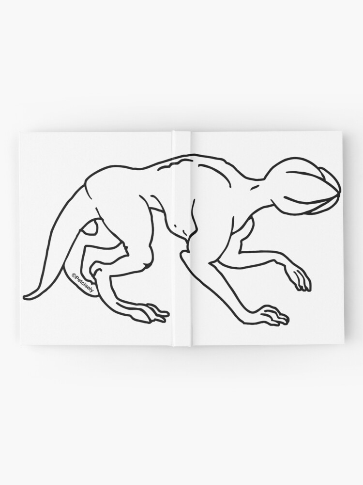 "Demogorgon "Coloring book" style" Hardcover Journal by Petcisely