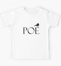 Edgar Allan Poe Raven Shirt -Poetry Shirts - Nevermore Kids Tee