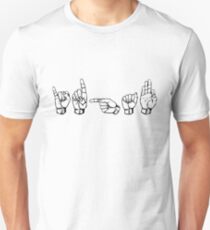 IDGAF Sign Language Unisex T-Shirt