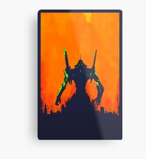Evangelion Metal Print