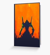 Evangelion Greeting Card