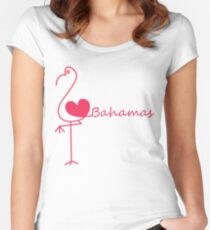 I love Bahamas Women's Fitted Scoop T-Shirt