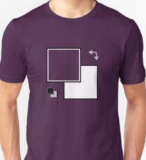 Foreground/Background Unisex T-Shirt