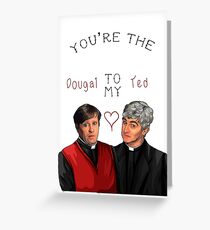 Father Ted Valentines Greeting Card