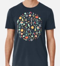 Camiseta premium para hombre Estudios de ciencias