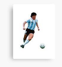 Diego Maradona (Argentina) Canvas Print
