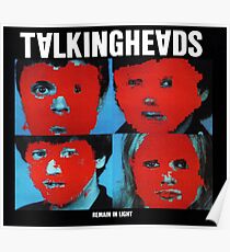 Remain in Light - Talking Heads Poster
