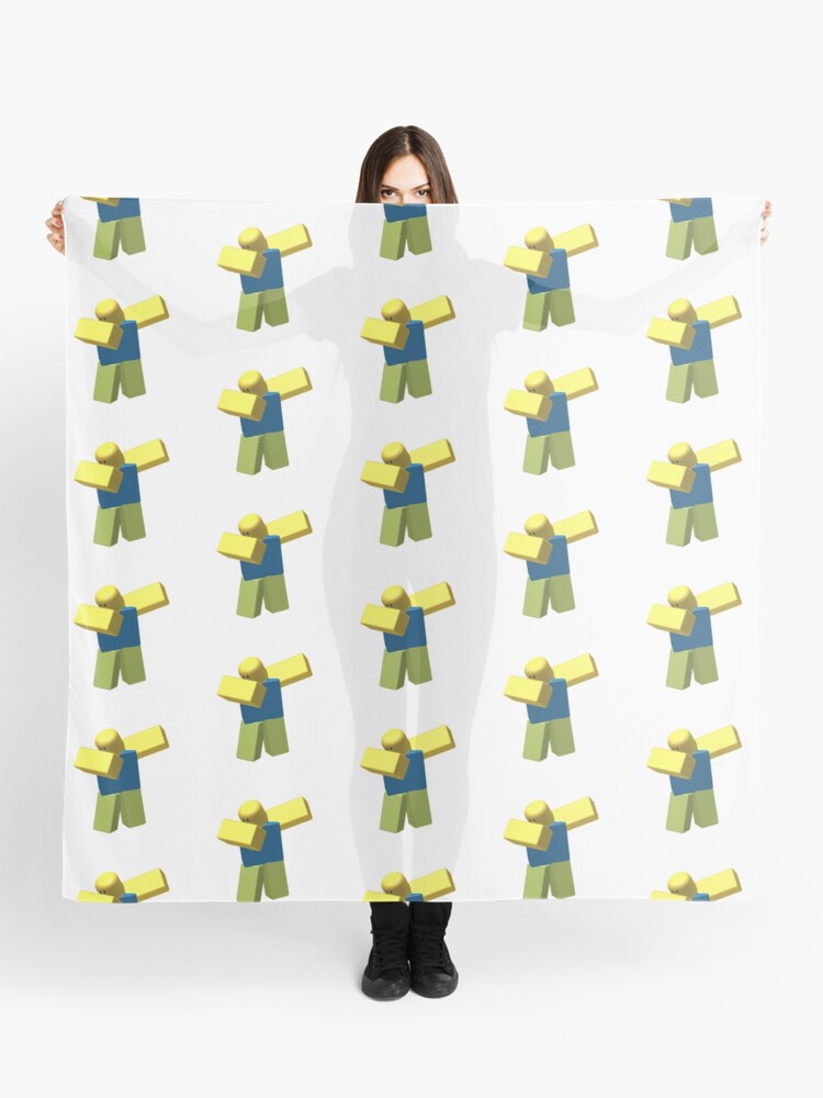 Roblox Dab Scarf By Jarudewoodstorm Redbubble - roblox money scarves redbubble