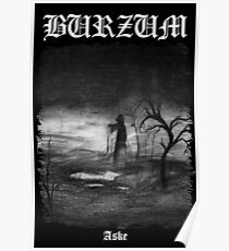 Burzum - Aske Cover Poster