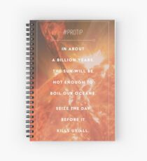 Cuaderno de espiral Aprovecha el día