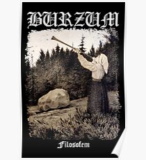 Burzum - Filosofem Cover ver2 Poster
