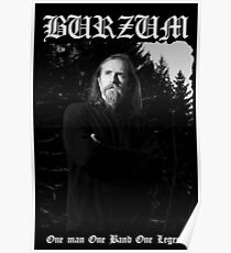 Burzum - Varg Vikernes Poster