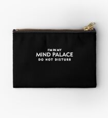 Mind Palace White Studio Pouch