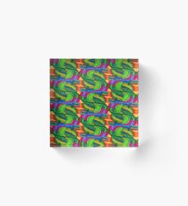 Zig When You Can Zag Acrylic Block