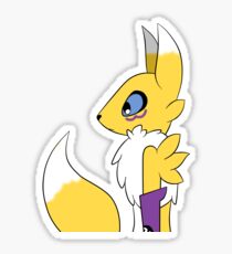 Chibi Renamon Transparent Sticker