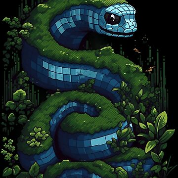 Google Snake Pixel Game | Poster