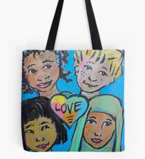 LOVE is All of Us Tote Bag