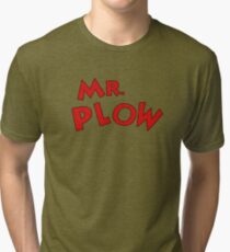 Mr. Plow Tri-blend T-Shirt