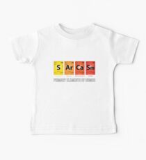 Camiseta para bebé Humor sarcasmo Mendeleev elementos periodicos