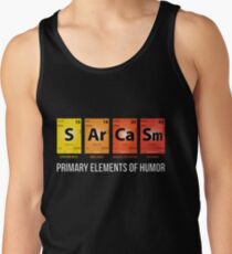 Sarcasm Mendeleev Humor Periodic Elements Tank Top