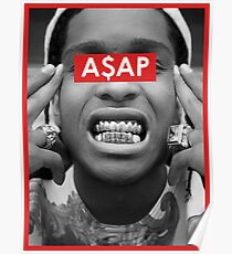 Rap Greats - A$AP Poster