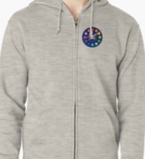 Institute for Planar Research and Exploration Badge Zipped Hoodie