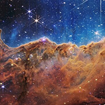 Artwork thumbnail, Carina Nebula James Webb High Res Image by Truthseekmedia