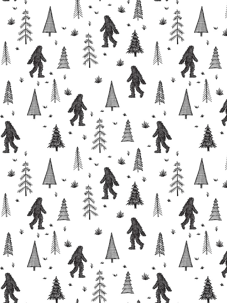 trees + yeti pattern by swoldham