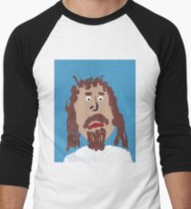 Jésus T-shirt baseball manches ¾