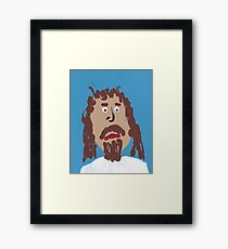 Jésus Impression encadrée