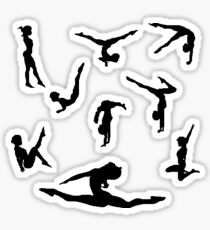 Gymnastics Sticker