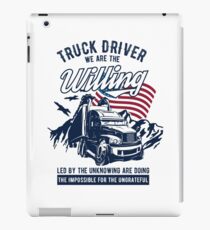 Truck Driver iPad Case/Skin