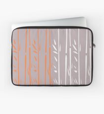 Design bamboo silver Laptop Sleeve