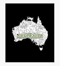 The Aussie's Continent Photographic Print