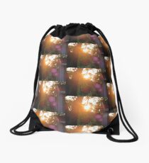 Flares and Trees Drawstring Bag