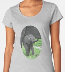 Baby African Elephant Women's Premium T-Shirt