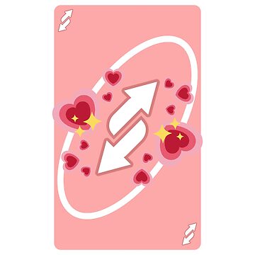 Uno Reverse Card Hearts 