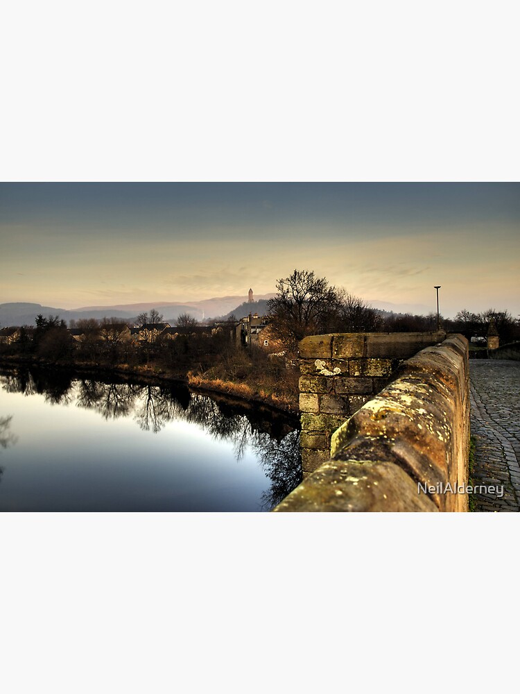 Wallace Monument from Stirling Bridge by NeilAlderney