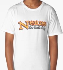 Nerds Are Gathering - Magic The Gathering MTG Spoof Long T-Shirt