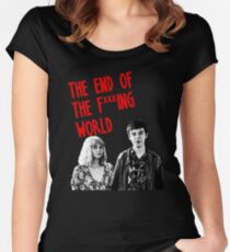 teotfw Women's Fitted Scoop T-Shirt