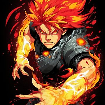 Anime - Fire Guardian | Sticker