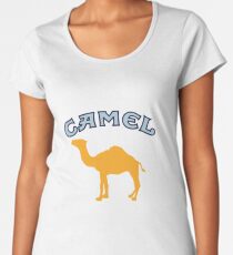 Camel Cigarette Logo Women's Premium T-Shirt