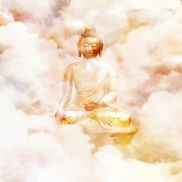Artwork thumbnail, Buddha in the Clouds by Truthseekmedia