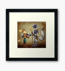 Clank, Ratchet and Sly Framed Print