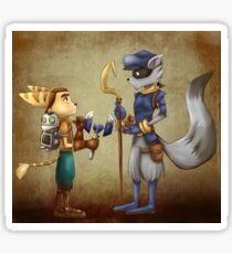 Clank, Ratchet and Sly Sticker