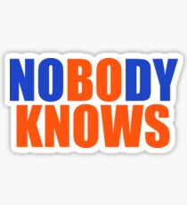 Bo Knows Sticker