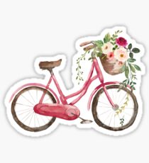 Spring Flower Bike Sticker